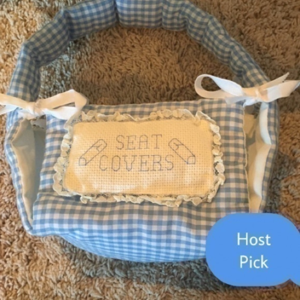 Baby diaper storage basket